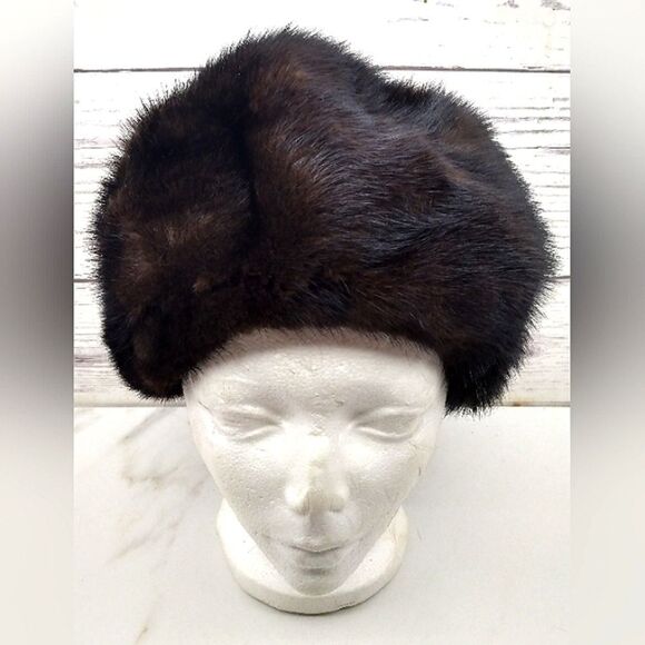 Simpsons Vintage Fur Mink Hat - Picture 15 of 15